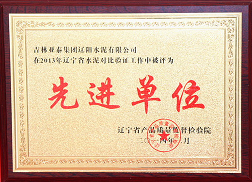 企业荣誉2013年辽宁省水泥对比验证工作中被评为先进单位.jpg